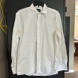 EUC The Men's Store at Bloomingdale's Slim Fit Dress Shirt 16 32/33 White